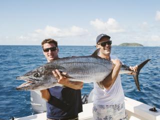 Fiji Fisherman Needs Bigger Boat After Monster Wahoo Catch