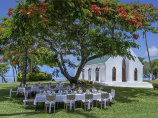 Seaside Wedding Chapel Garden Set-up